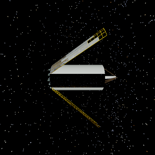 Spaceship from The Magic Egg